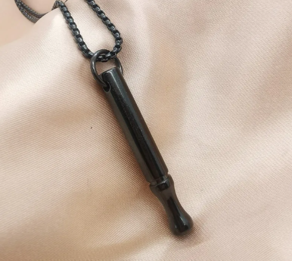 Breathing Necklace • Mindful Breathing Pendant for Calm & Anxiety Relief