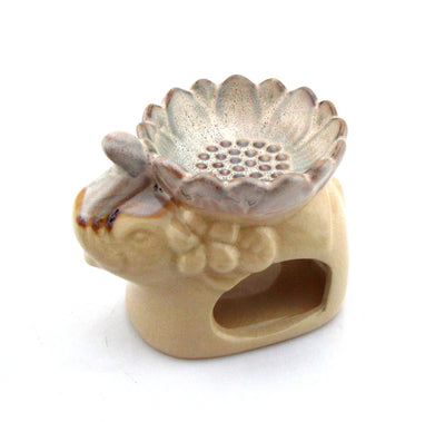 Lotus Ice Crack Elephant Aromatherapy Burner