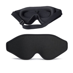 SerenityFit 3D Memory Foam Sleep Mask – Breathable, Pressure‑Free Design