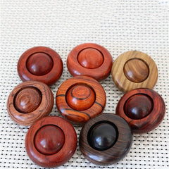 Mahogany Harmony Sphere — Hand‑Carved Wooden Meditation & Décor Ball