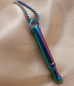 Breathing Necklace • Mindful Breathing Pendant for Calm & Anxiety Relief