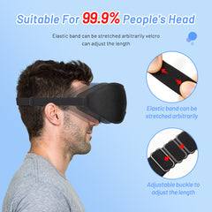 SerenityFit 3D Memory Foam Sleep Mask – Breathable, Pressure‑Free Design