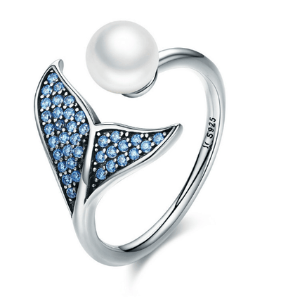 Mermaid Pearl Ring Collection