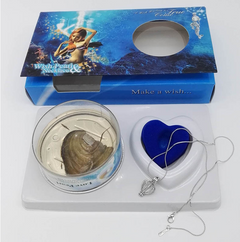 Wish Pearl Reveal Necklace Gift Set – Freshwater Pearl in Sealed Oyster