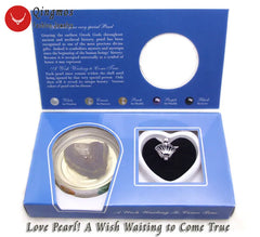 Wish Pearl Shell Pendant Gift Set – Freshwater Pearl Reveal Necklace (20mm)
