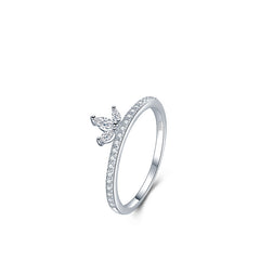 Sterling Silver Crown Stackable Rings